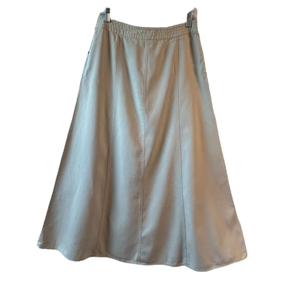 Sigrid Olsen tan maxi skirt - Picture 3 of 5